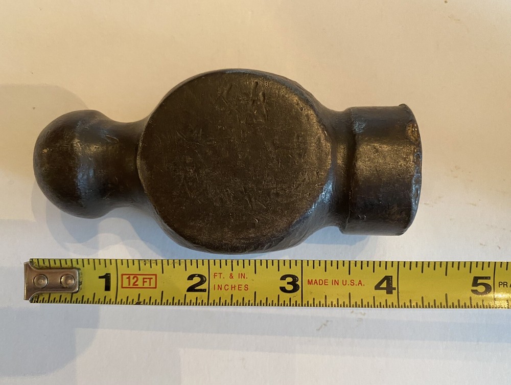 Early Ballpeen Blacksmith Hammer Head