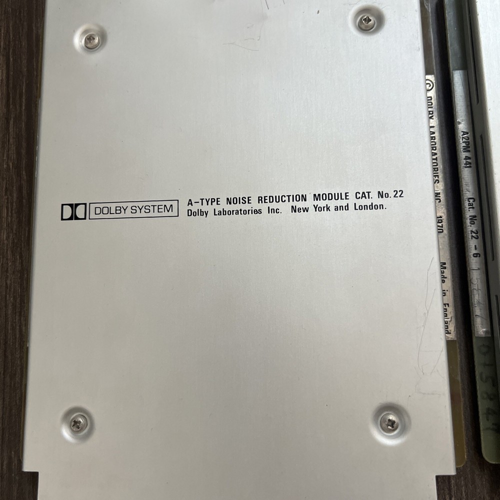 ONE Dolby Type A— Cat No. 22 Card Noise Reduction Module