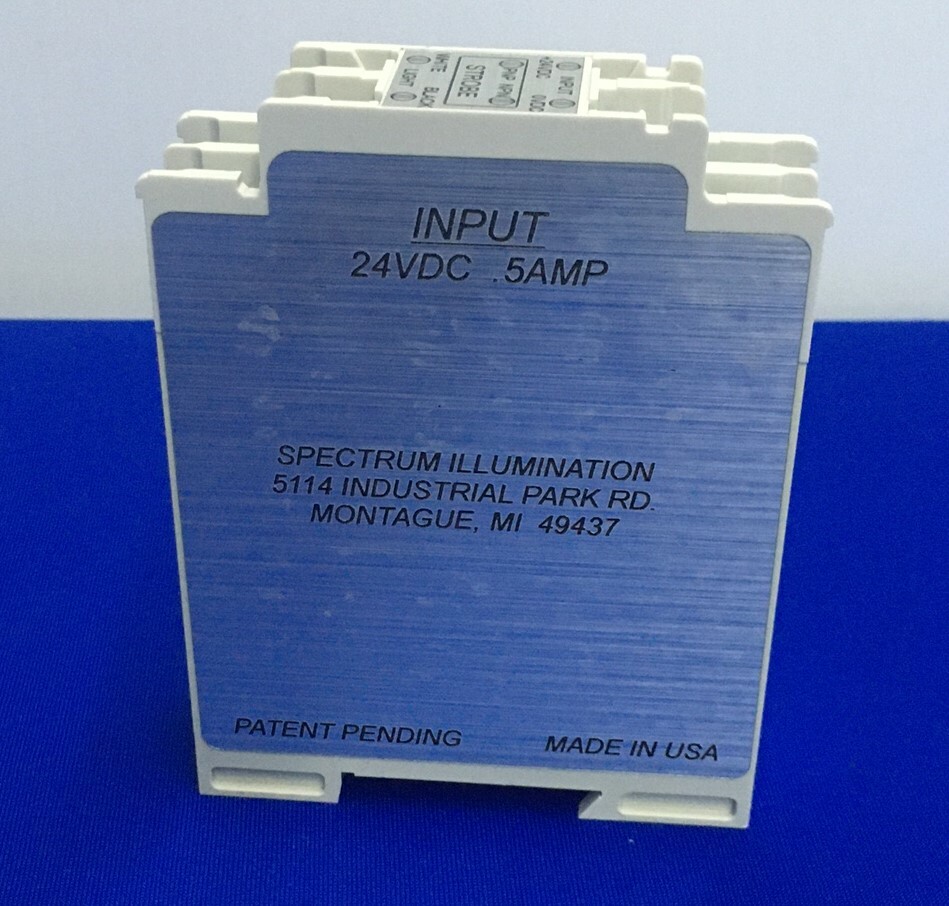 SPECTRUM ILLUMINATION LDM SP1.25-1 REV F ADAPTER LIGHT CONTROLLER STROBE