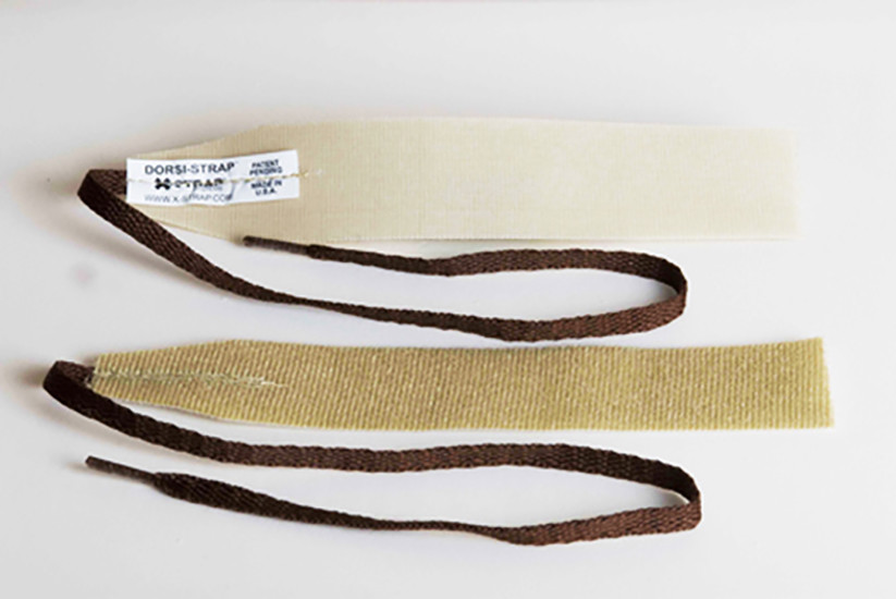 DORSI-STRAP PRO Straps, (BROWN), Additional/Replacement Parts