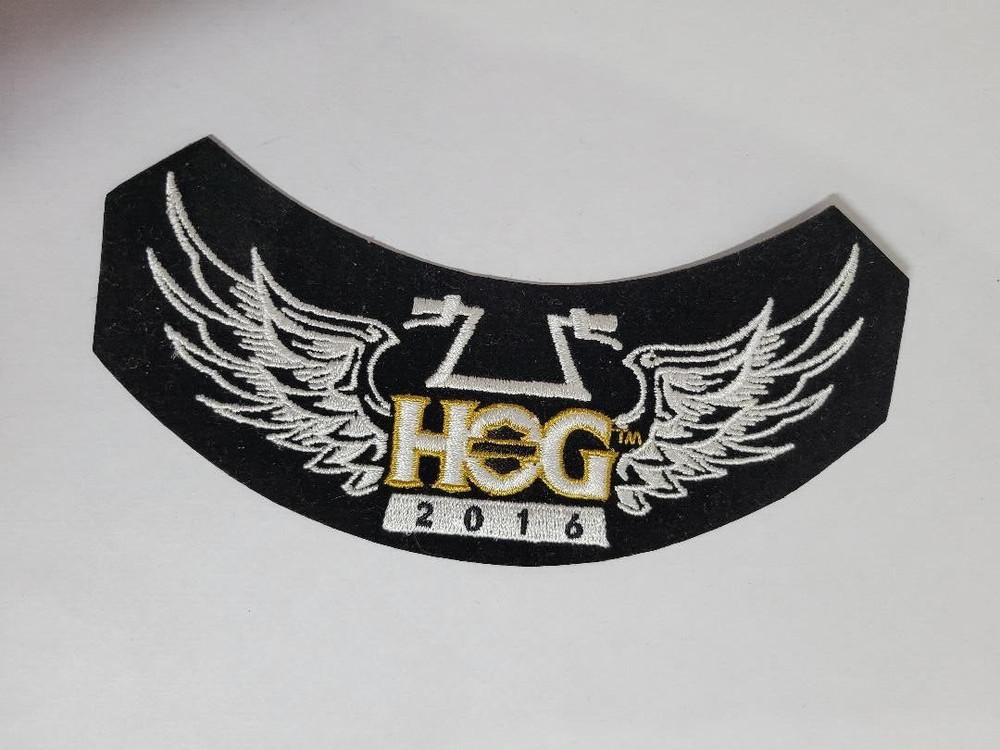 Harley Davidson Owners Group 2016 Membership Patch