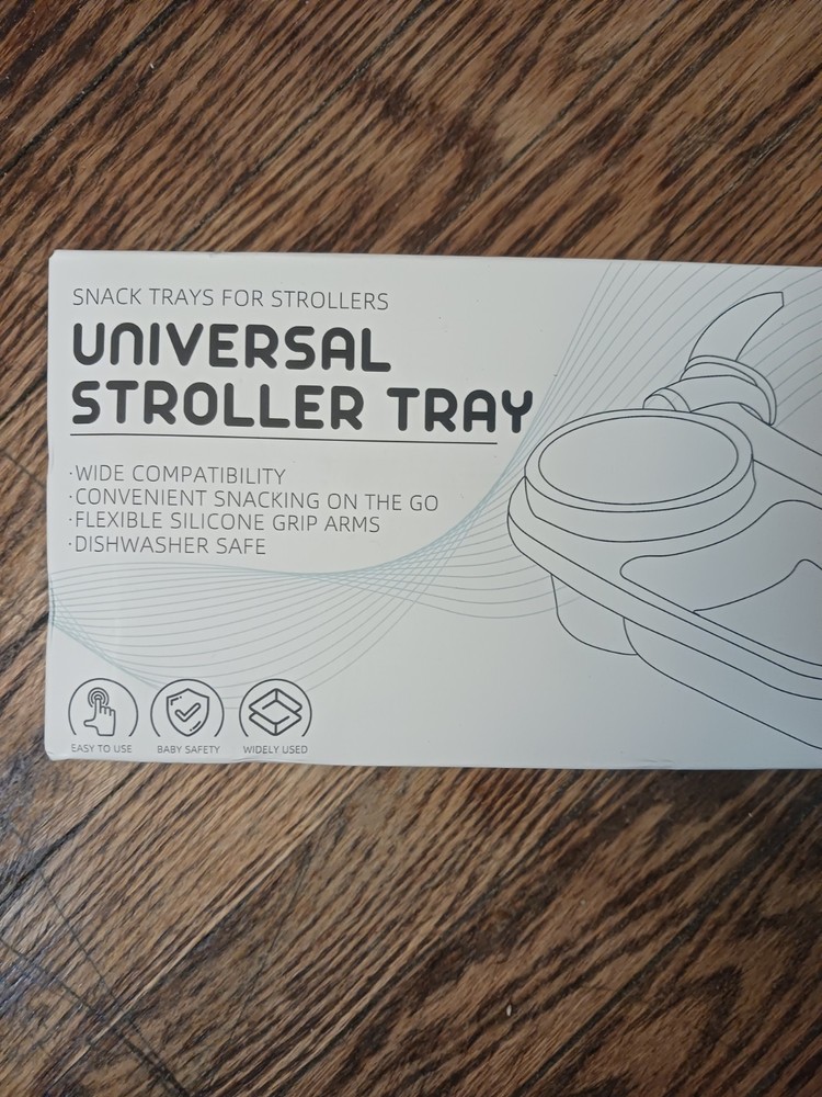 New Missing Part LuQiBabe - Universal Stroller Tray with Cup Holder