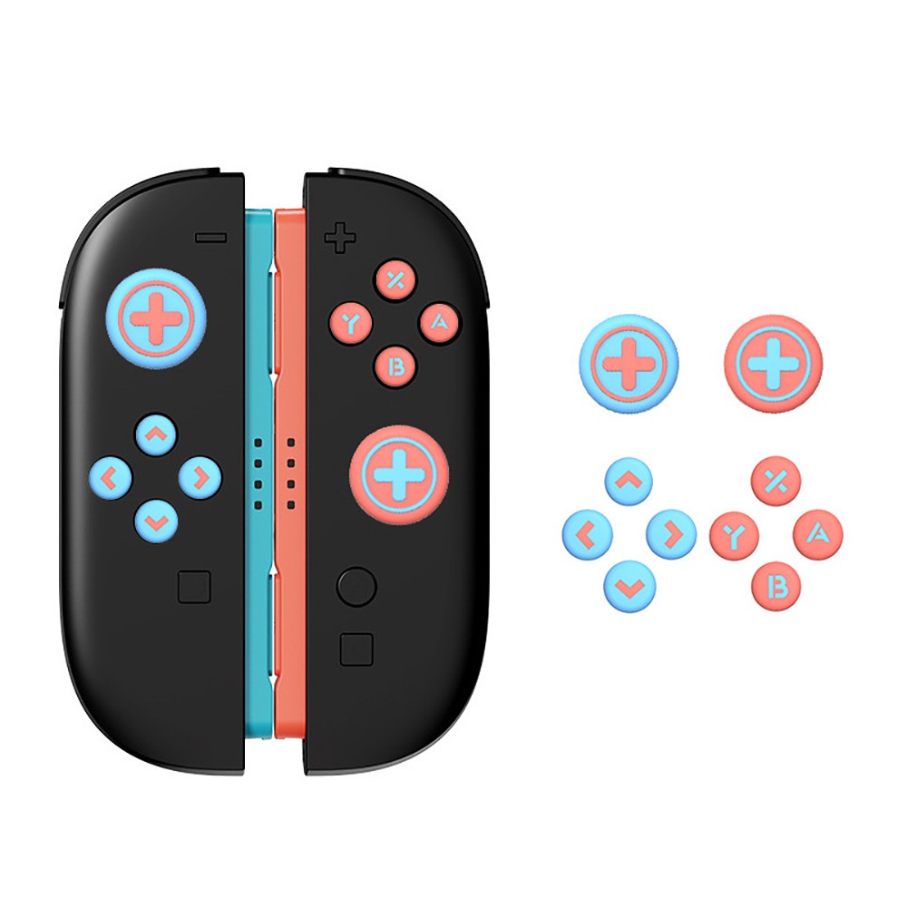 Silicone Button Caps for Switch2 Controller Directional D-Pad Replacement Covers
