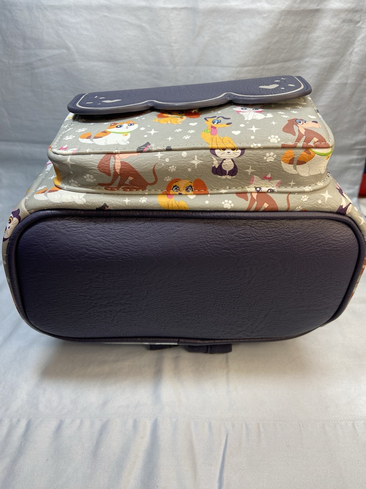 Disney Parks Loungefly 2025 @Pets” Cats, Dogs, Pluto, Marie Loungefly Backpack