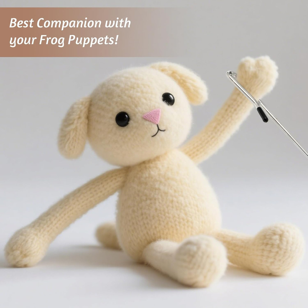 2 Pack 8-21 Inch Puppet Handles Arm Control Rod Extendable Hand Puppet Stick Adj