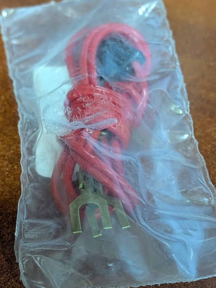 Bachmann - N Scale - E-Z Track - Terminal Wire (Red) - NOS
