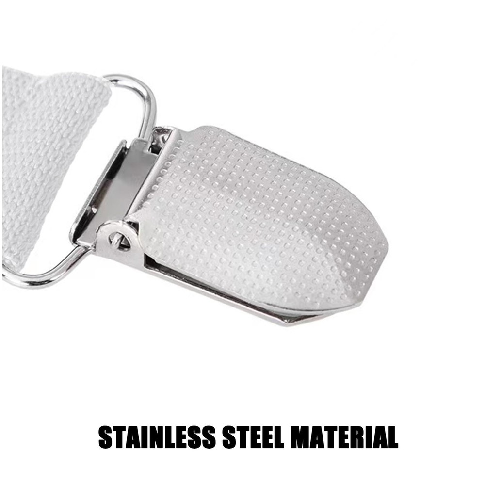 Sheet Holders and Bed Sheet Holder Elastic Fasteners with Metal Clips Elastic