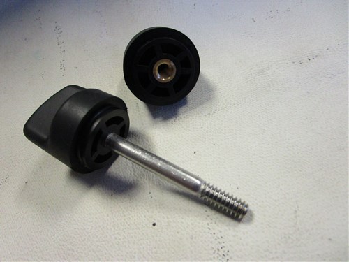 BLACK REPLACEMENT KNOB 3 3/8" MARINE BOAT