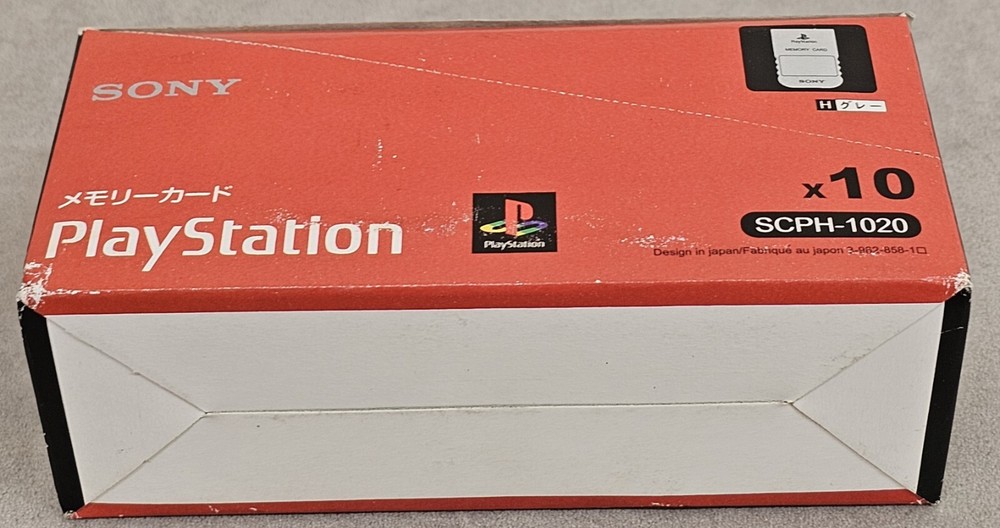Sony Playstation 1 Ps1 Memory Card SCPH-1020 Jap