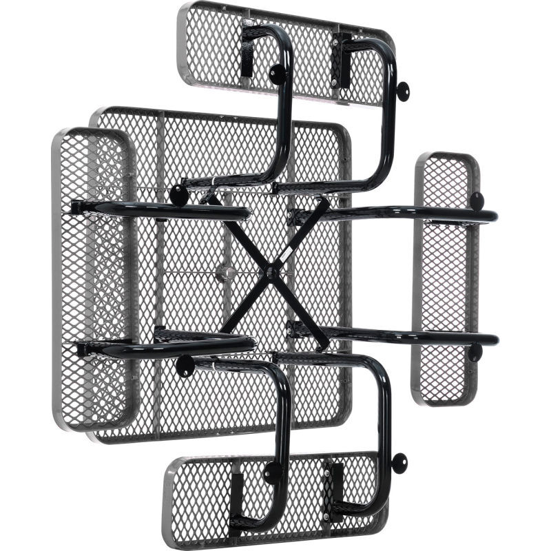 46" Child Size Square Expanded Picnic Table Gray