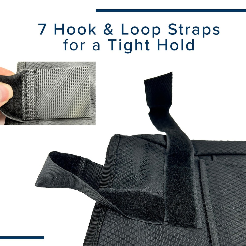 Deluxe Universal Walker/Rollator Bag - Black