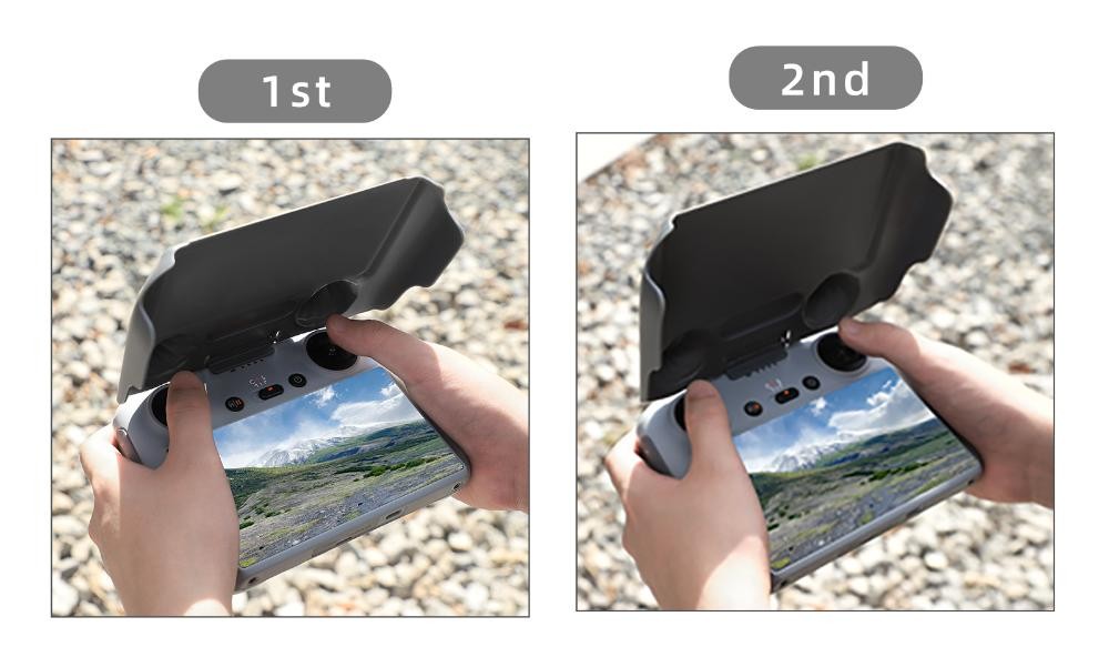 2-Gear Shading Controller Screen Protective Cover Sun Hood For DJI Mini 3 Pro RC