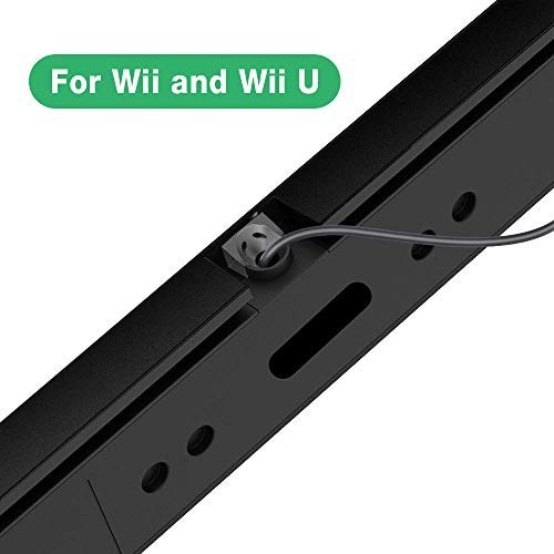 USB Wired Wii Sensor Bar - Replacement Infrared Motion Sensor for Nintendo Wii/W