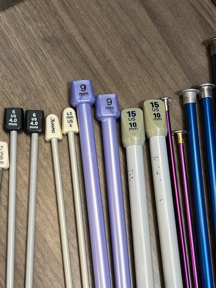 Needle Lot 20 Knitting Sets Plus Mixed Extra Sizes