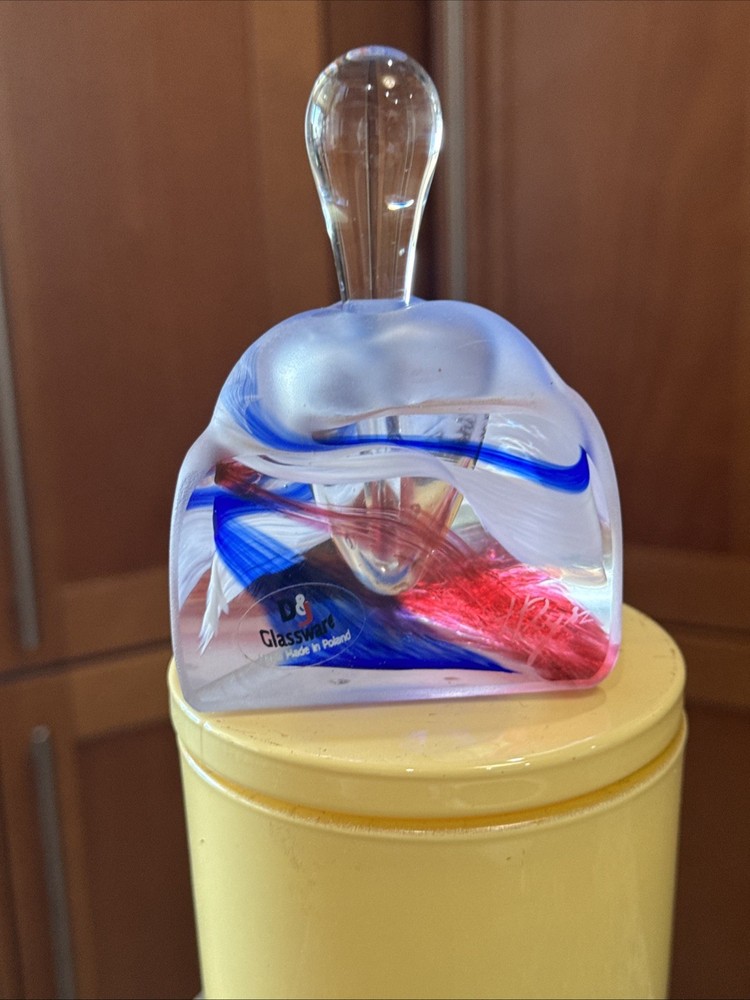 D&J Poland Perfume Bottle Signed