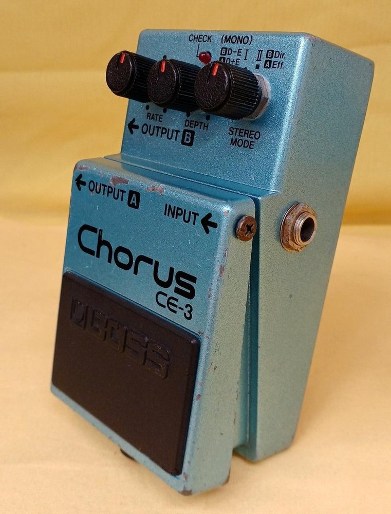 BOSS CE-3 Chorus Guitar Effect Pedal Used