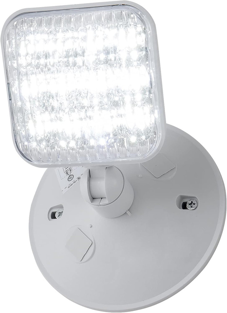 Emergency Remote Head Lighting, 1 Pack Single Head Emergency Light, UL Listed, M
