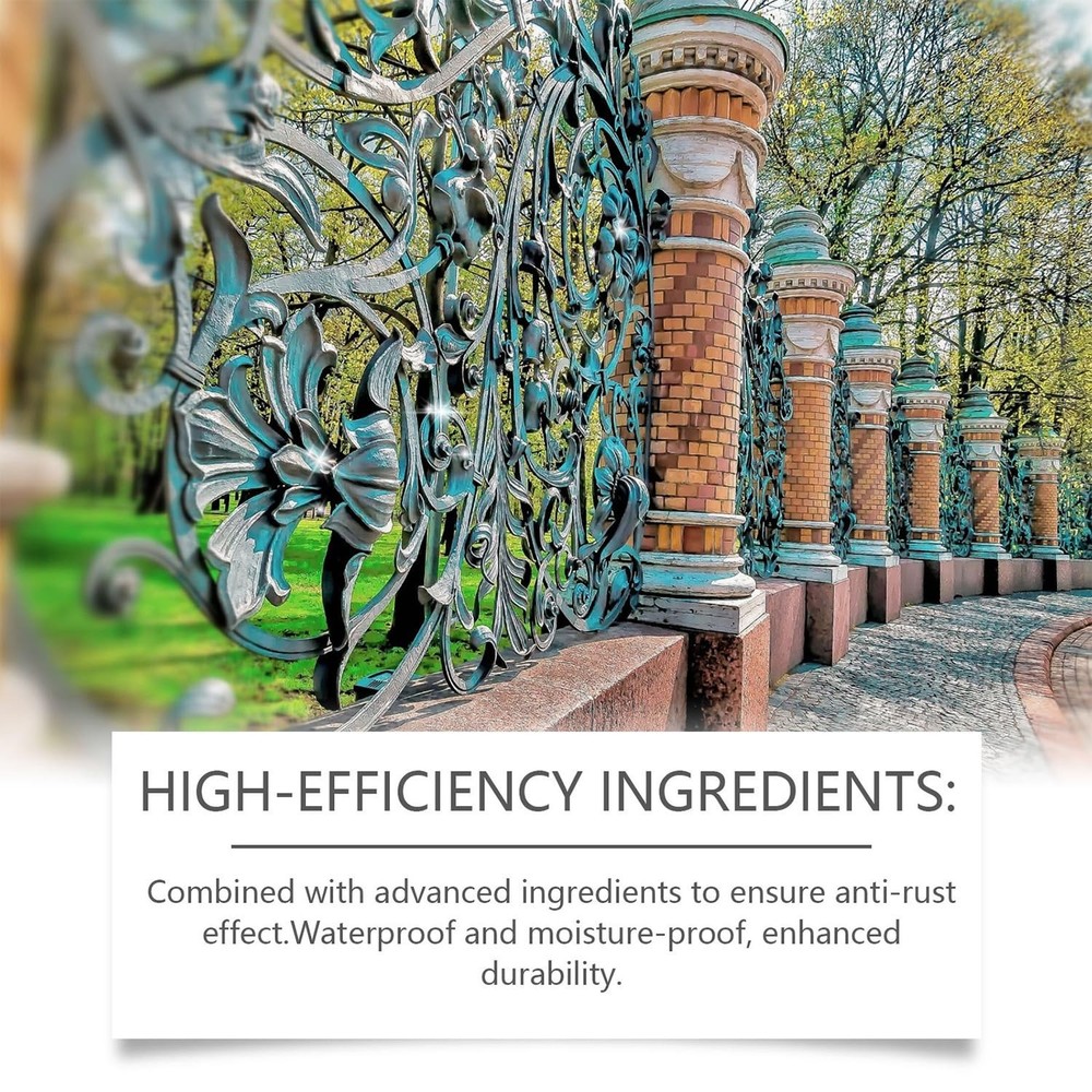 JoanofArc Rust Remover Spray for Metal, Multipurpose Instant Rust Remover, fo...