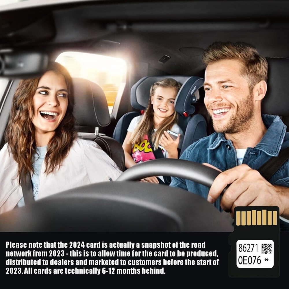 Updated 2024 Navigation SD Card for Toyota Vehicles | Accurate Maps & Coverage