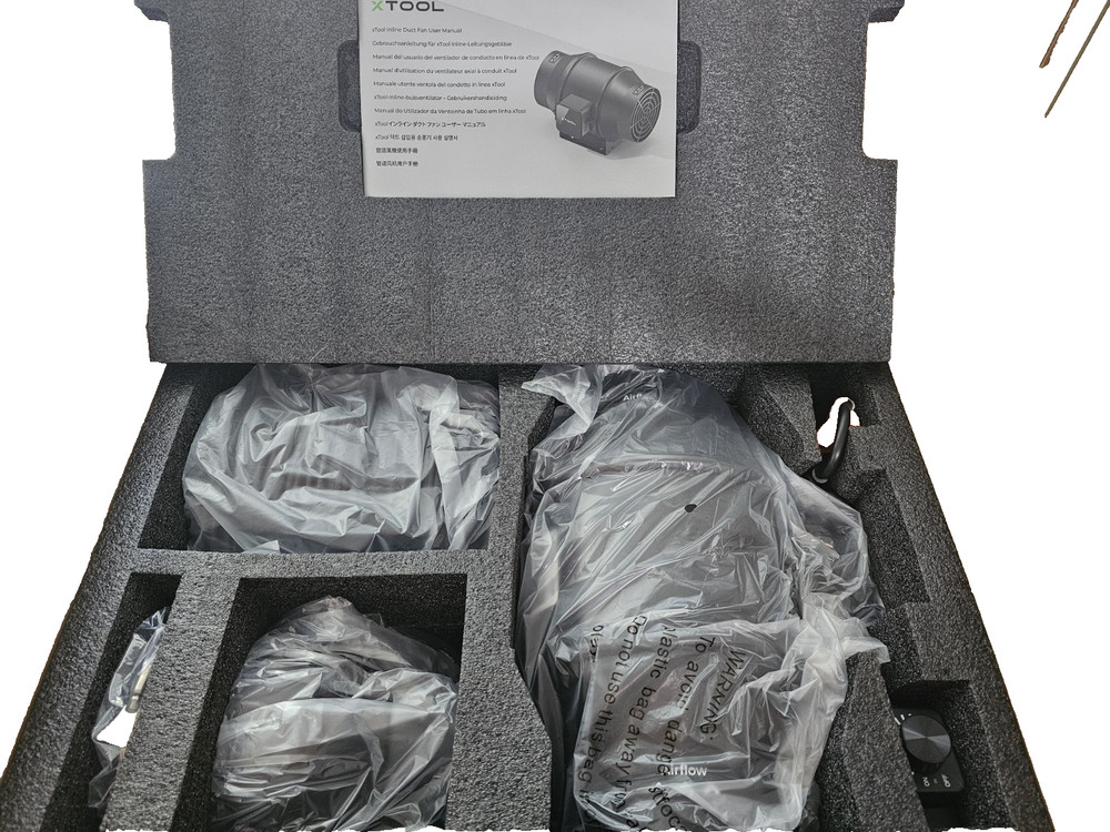 xTool Inline Duct Fan New