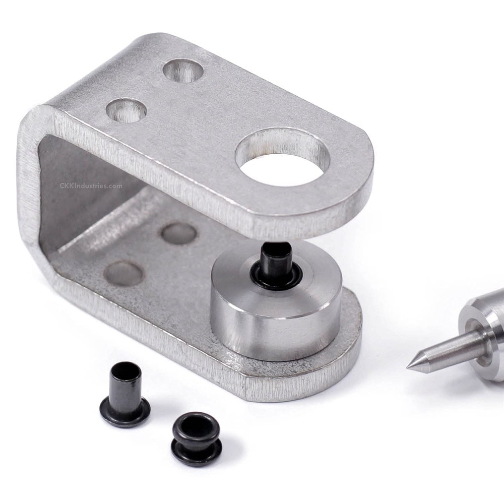 Eyelet Flaring Tool - (Includes: Flaring Die, Ram & Benchtop Guide) - (fits #6 E