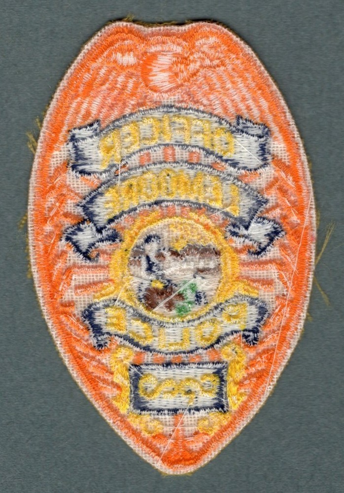 Lemoore California Police Patch