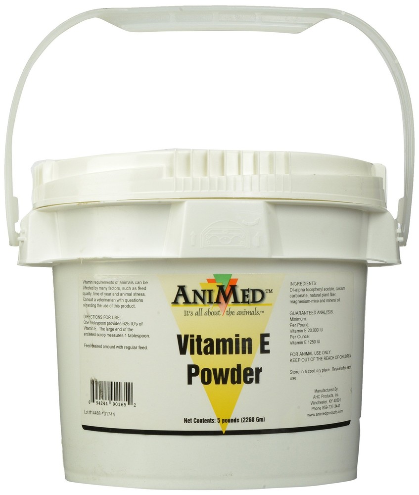 AniMed Vitamin E Powder 5lb 1250 IU/OZ