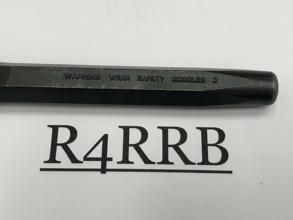 Snap-on Tools USA NEW 7-1/4" Length 3/4" Flat Hand Chisel PPC824B