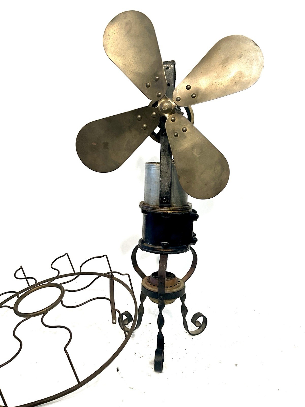 Ça. 1965 UNIDENTIFIED HOT AIR ENGINE FAN A+ RUNNING CONDITION ESTATE FIND