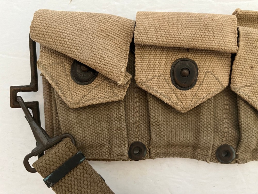 WW1 Ammunition Belt Only One Side
