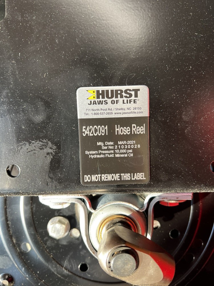 hurst rescue tools High Pressure Hose Reels