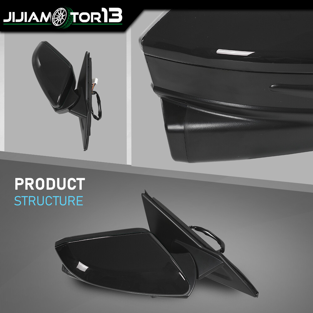 Fit For 16-20 Honda Civic Sedan Passenger Side Mirror Power Heated View Camera