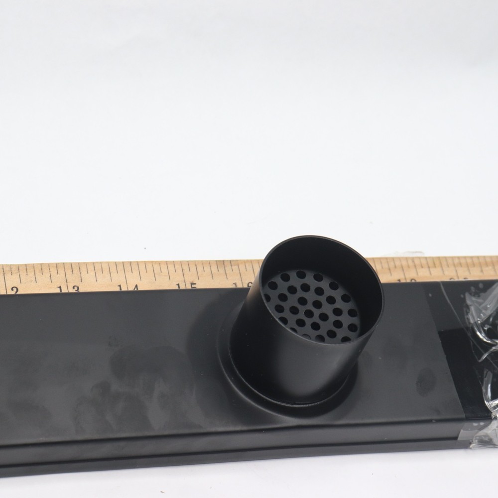 Rectangular Linear Shower Drain Stainless Steel 24" - No PVC Adapter