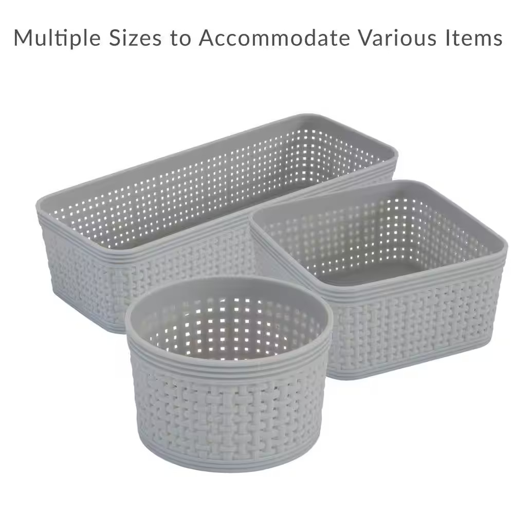 6-Pack Organizing Set in Grey