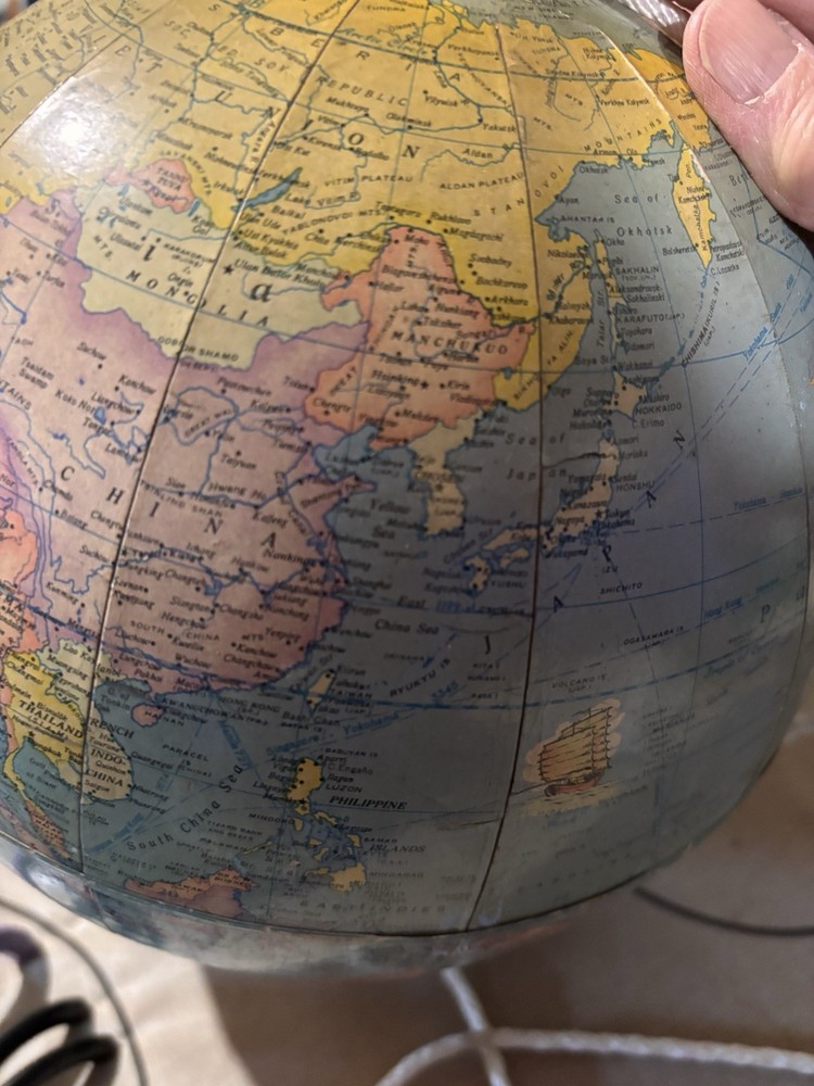 Rand McNally Globe