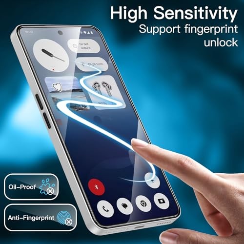 Screen Protector for Tempered Glass Film with Easy Nothing Phone 3a / 3a Pro