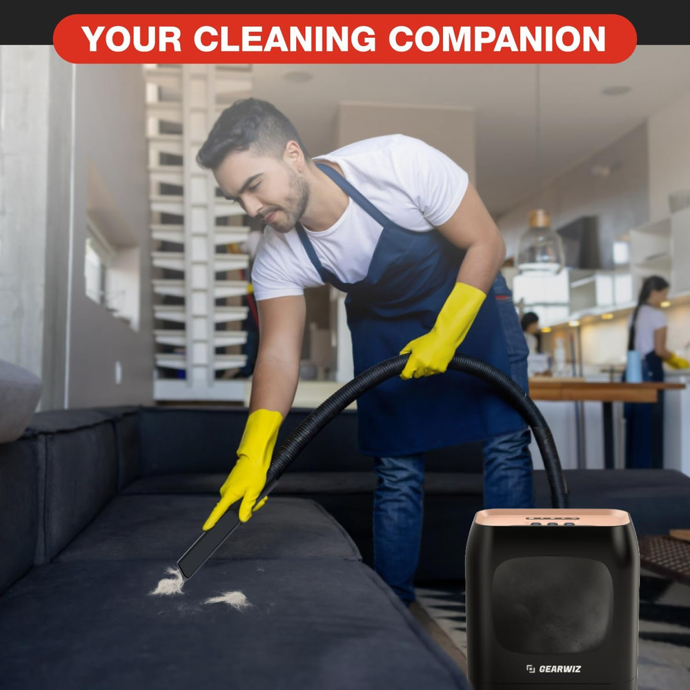 Touchless Automatic Electric Vacuum Dustpan with Nozzle Attachment – Hands-Free,