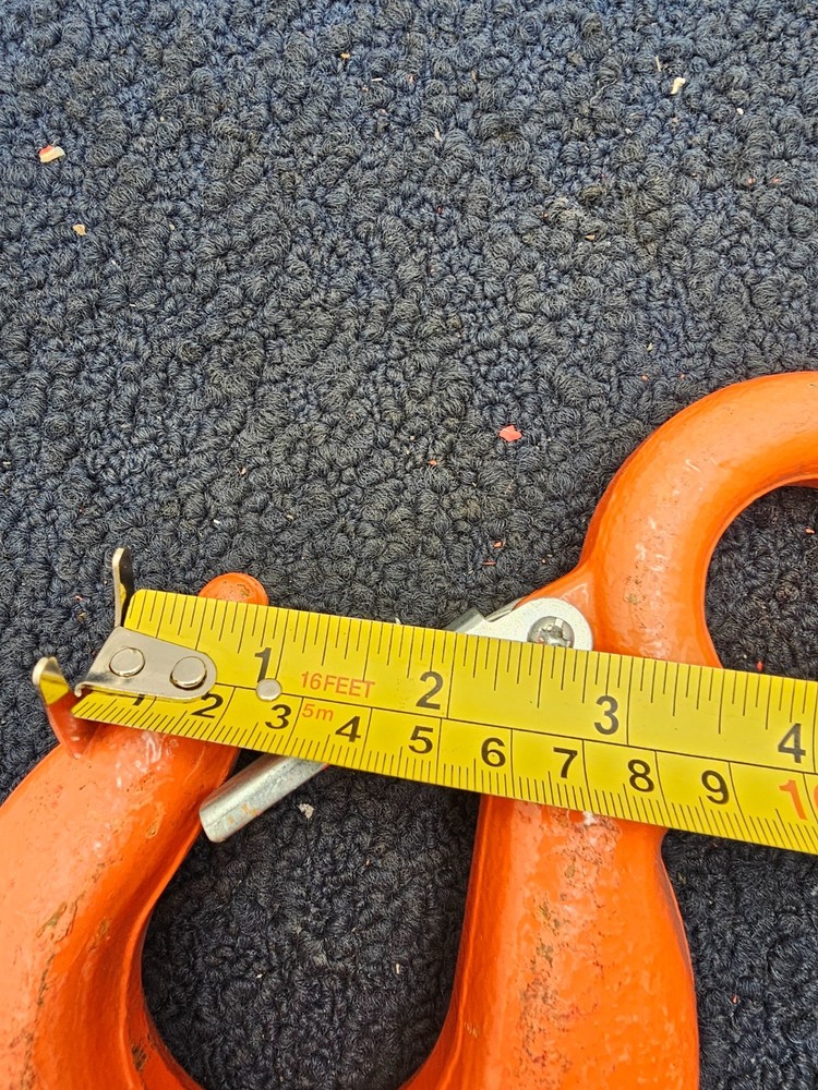 WLL 5 Ton Alloy Eye Rigging Hook With Latch