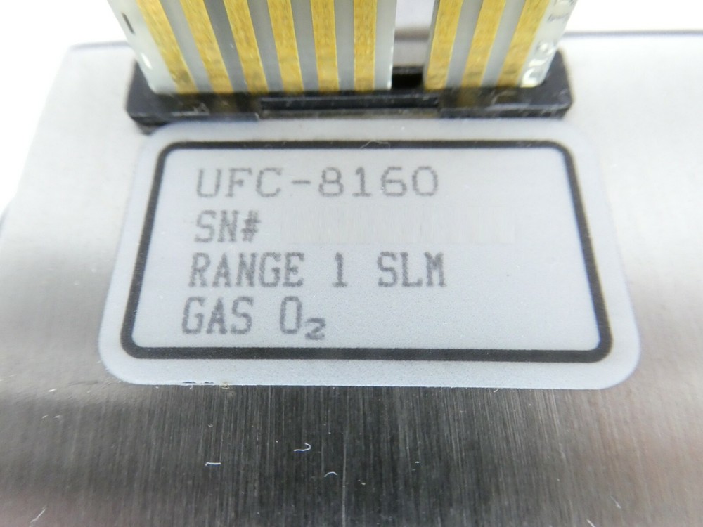 UNIT Instruments UFC-8160 Mass Flow Controller MFC 1 SLM O2 Working Spare