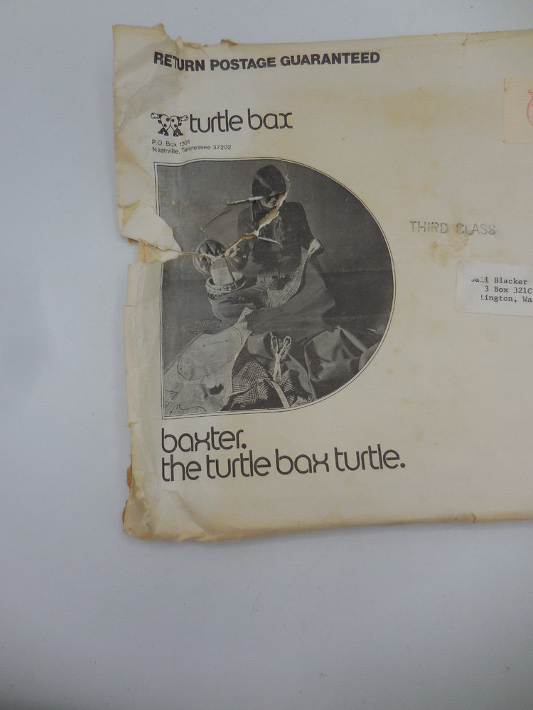 Baxter the Turtle Bax Turtle Sewing Pattern Mail Order from Turtle Bax Jeans
