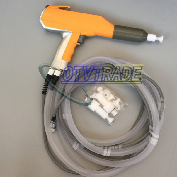 1PCS electrostatic powder coating spray gun with wire 3 pins