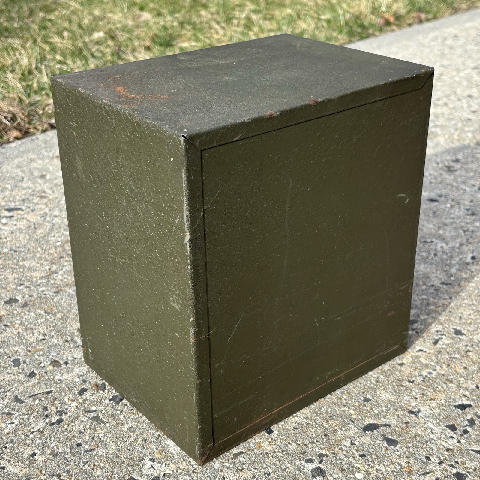 Vintage Kennedy Manufacturing Industrial Metal 6 Drawer Small Parts Cabinet