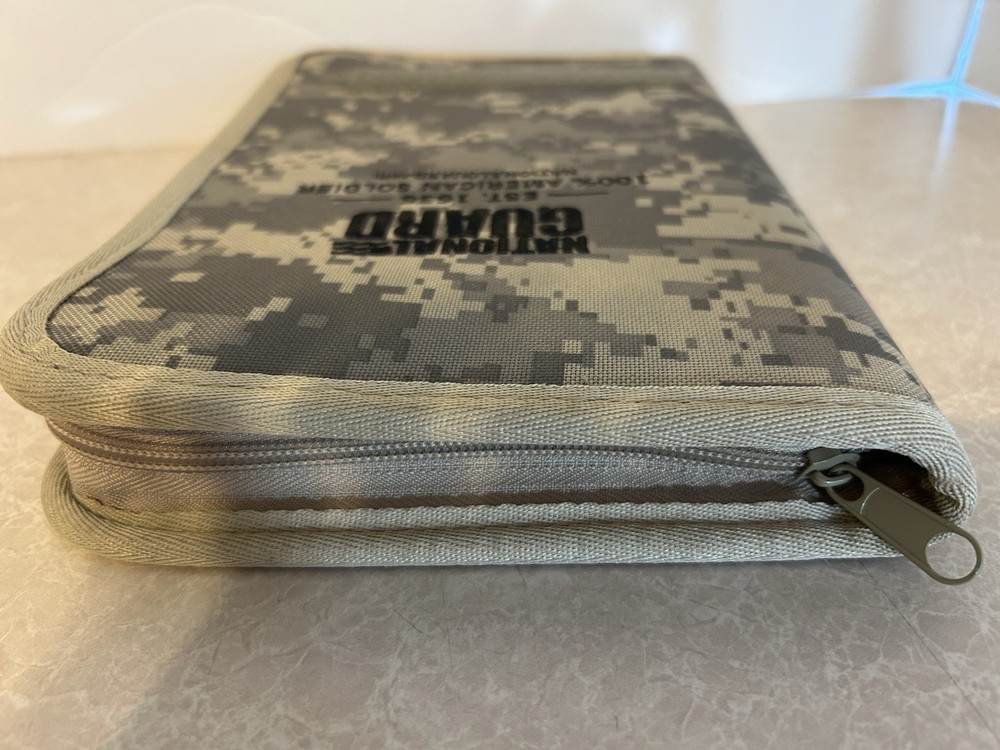 National Guard Digital Camo Folder/Binder/Organizer