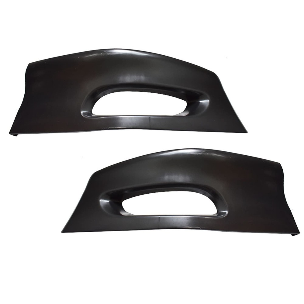 2-Pack Front Bumper Lip Splitter Black for Corolla 2005-2008