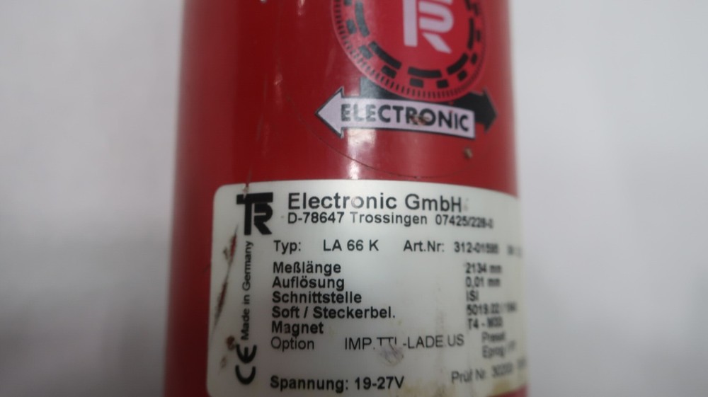 Tr Electronic LA-66-K Linear Encoder 19-27v-dc 2134mm