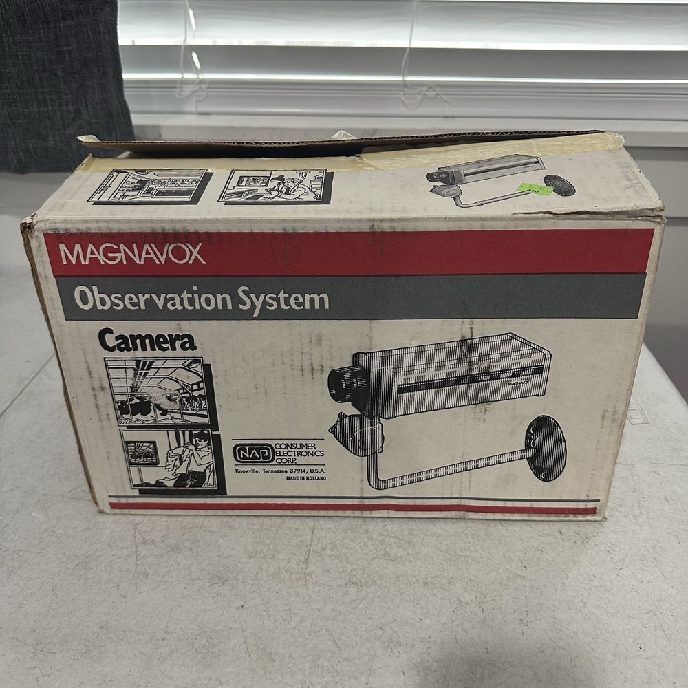 Magnavox MC3511 Observation Security Camera  + Cable & Mount - New