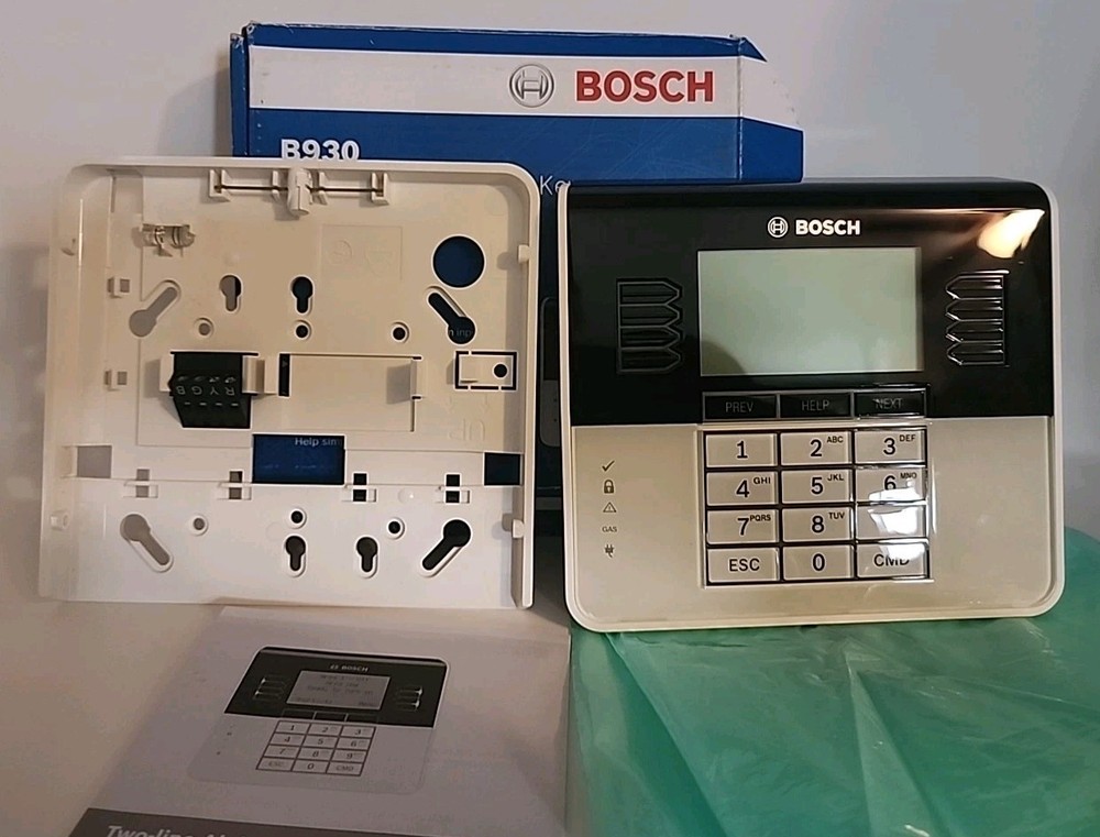 Bosch B930 Security Text Keypad- Soft Keys ATM Style-Alpha Numeric - SD12 BUS