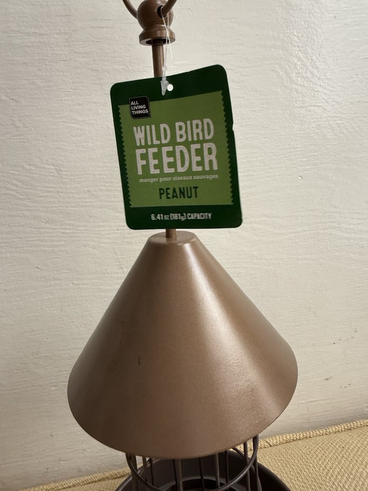 Wild Bird Feeder Peanuts All Living Things New