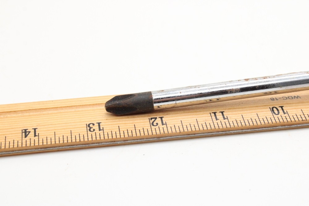 MAC Tools ACRM38B #3 Philips Screwdriver Red Black Soft Grip USA