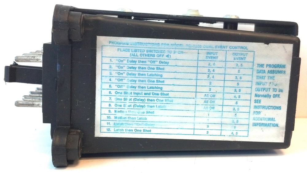 Tri-Tronics PM-8200 Multi-Mate Dual Event Control Module